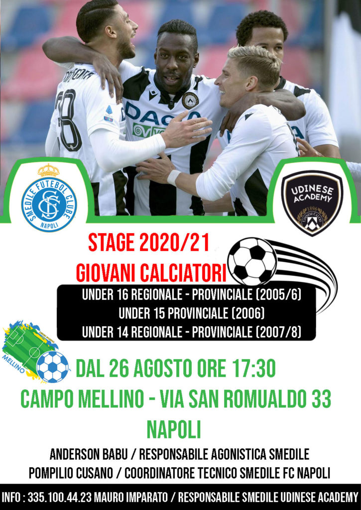 STAGE 2020/21 – CENTRO SPORTIVO MELLINO